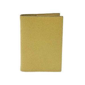 【現品限り】HERMES（エルメス） 手帳カバー シェーブル シャルトルーズ 刻印:L 【中古AB】