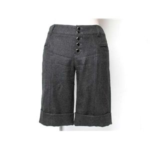 【現品限り】ジルスチュアート ハーフパンツ ウール100% グレー 【中古A】