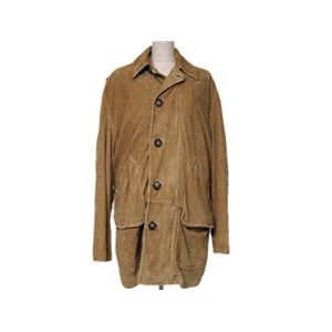 【現品限り】GUCCI（グッチ） ジャケット #48 ウール90% カシミヤ10% ブラウン 【中古B】 - 拡大画像