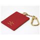 【現品限り】LOUIS VUITTON（ルイ ヴィトン） モノグラムグルーム キーリング ヌメ革 レッド M85047 【中古AB】 - 縮小画像2