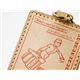 【現品限り】LOUIS VUITTON（ルイ ヴィトン） モノグラムグルーム キーリング ヌメ革 レッド M85047 【中古AB】 - 縮小画像3