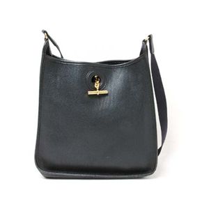 【現品限り】HERMES（エルメス） ヴェスパPM G金具 トゴ 黒 刻印:G 【中古B】