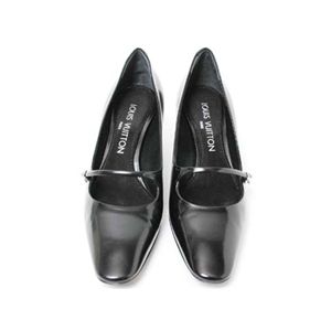【現品限り】LOUIS VUITTON（ルイ ヴィトン） パンプス #36 靴 カーフ ブラック 【中古AB】