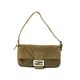 【現品限り】FENDI（フェンディ） バケット コーデュロイ カーキ/金具:シルバー 【中古A】