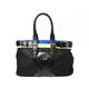 【現品限り】Loewe（ロエベ） トートバッグ スエード風カーフ 黒 【中古A】