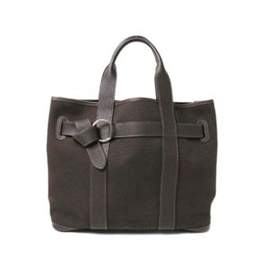【現品限り】HERMES（エルメス） プティットサンチュールMM キャンバス カーフ ブラウン 刻印:J 【中古A】