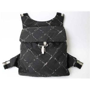 【現品限り】CHANEL（シャネル） 旧トラベルライン リュック ナイロン ブラック 【中古B】