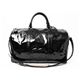 【現品限り】CHANEL(シャネル) ボストン スト付き エナメル ブラック 【中古B】 - 縮小画像1