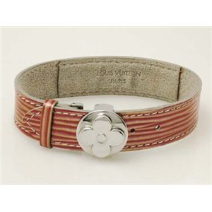 【現品限り】LOUIS VUITTON（ルイ ヴィトン） グットラックブレス サイバーエピ レッド 【中古AB】