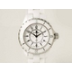 【現品限り】CHANEL（シャネル） 腕時計 J12 33mm ホワイトセラミック レディース クォーツ H0968【中古A】 - 縮小画像1