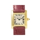 【現品限り】Cartier（カルティエ） 腕時計 タンクフランセーズSM YG/クロコ 【中古A】 - 縮小画像1