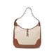 【現品限り】HERMES(エルメス) バッグ トリム31 キャンバス/カーフ 茶 シルバー金具 【中古AB】