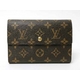 【現品限り】LOUIS VUITTON(ルイ ヴィトン) モノグラム 証明書付き 財布 M61202【中古B】