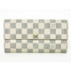 【現品限り】LOUIS VUITTON(ルイ ヴィトン) ダミエアズール ファスナー長財布 N61735【中古B】