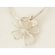 【現品限り】CHANEL（シャネル） シルバーネックレス クローバー/No.5 【中古A】商品画像