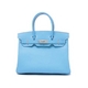 【現品限り】HERMES（エルメス）バーキン30 キャンディ エプソン セレステ シルバー金具 【新品】