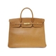 HERMES（エルメス）バーキン40　アルデンヌ　ナチュラル　ゴールド金具
