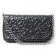 CHANEL（シャネル）　カメリア柄　アクセサリーポーチ　黒