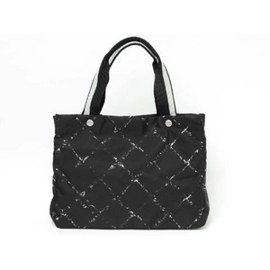  【現品限り】CHANEL（シャネル） 旧トラベルライントート 黒 【中古A】