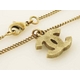 【現品限り】CHANEL（シャネル） ネックレス ココ 白/ゴールド 08P 【中古A】 - 縮小画像3