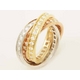 【現品限り】Cartier（カルティエ） スリーバングルズリング スリーカラー #47 【中古SA】