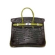 【現品限り】HERMES（エルメス） バーキン25 クロコダイル ニロティカスシャイン コカオン S金具 【未使用】