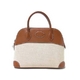 HERMES（エルメス）ボリード31　キャンバス／バレニア　ナチュラル／ブラウン　シルバー金具