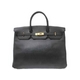 HERMES（エルメス）　バーキン40　アルデンヌ　黒　ブラック　ゴールド金具