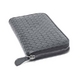 【現品限り】BOTTEGA VENETA(ボッテガヴェネタ) イントレチャート ラウンドファスナー長財布 黒 ブラック 114076 【未使用】 - 縮小画像2