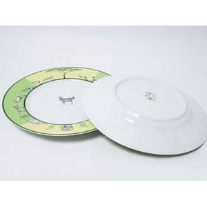 【現品限り】HERMES(エルメス) ペアプレート 皿 アフリカ シマウマ 2枚セット 【未使用】