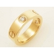 Cartier（カルティエ）　ラブリング　ハーフダイヤ　YG　#50