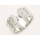 Cartier（カルティエ）　C2リング　ダイヤ　WG　#49　2000年クリスマス限定