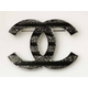 【現品限り】CHANEL（シャネル） ブローチ ココ ブラック/ラメ 【未使用】