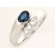 【現品限り】BVLGARI（ブルガリ） アストレアリング ダイヤ/サファイヤ K18WG【中古SA】