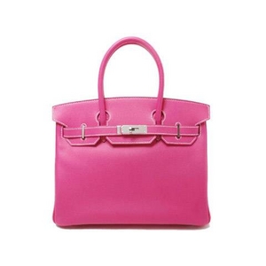 【現品限り】エルメス バーキン30 キャンディ エプソン ローズティリアン シルバー金具 O刻印 【新品】