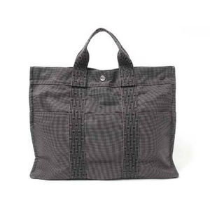 【現品限り】エルメス エールライントートMM グレー 【中古AB】