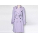 【現品限り】BURBERRY（バーバリー） トレンチコート　パープル 【中古AB】