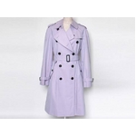 【現品限り】BURBERRY（バーバリー） トレンチコート　パープル 【中古AB】