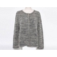【現品限り】CHANEL（シャネル） カーディガン　グレー/ネイビー　2011年　今期物 【中古SA】