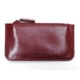 【現品限り】PRADA（プラダ） キーリング付きコインケース ボルドー 1M0933 【中古A】