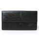 【現品限り】LOUIS VUITTON（ルイヴィトン） エピ ファスナー長財布 黒 ブラック M63572 【中古BC】