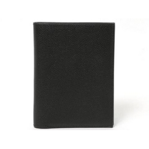 【現品限り】HERMES（エルメス） 2つ折札入れ エヴァーグレイン 黒 ブラック 【中古SA】