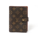【現品限り】LOUIS VUITTON（ルイヴィトン） モノグラム アジェンダPM 手帳カバー R20005 【中古B】