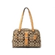 【現品限り】COACH（コーチ） シグネチャー ハンドバッグ ベージュ 6846 【中古AB】