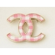 【現品限り】CHANEL（シャネル） ブローチ ココ ギンガムチェック A44510【新品同様】