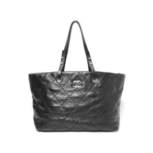 【現品限り】CHANEL（シャネル） ショルダートート ブラック カーフ A48019 【中古SA】