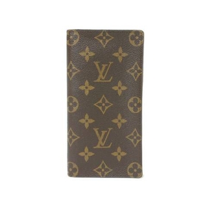 【現品限り】LOUIS VUITTON(ルイヴィトン) モノグラム 2つ折長札入れ M60825 【新品同様】