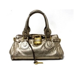 【現品限り】Chloe（クロエ） パディントン ブロンズ 【中古B】