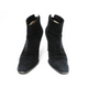 【現品限り】GUCCI（グッチ） ショートブーツ スエード 黒 ブラック #36.5 【中古B】