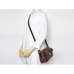 【現品限り】LOUIS VUITTON(ルイヴィトン) ダミエ ラヴェッロGM N60006 ロングストラップ付き 【新品同様】